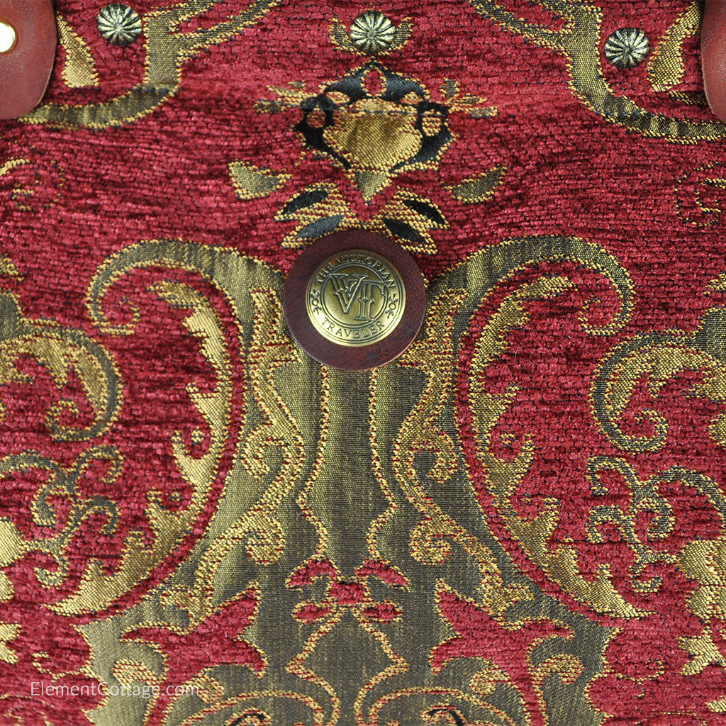 Large Victorian Traveler Carpetbag - Queen Anne